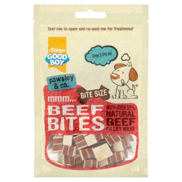 Deli Bites Beef - 65g From  ARMITAGE