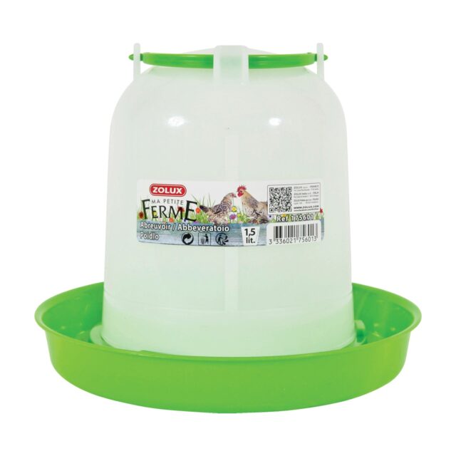 Poultry Water Drinker - 1.5L from ZOLUX
