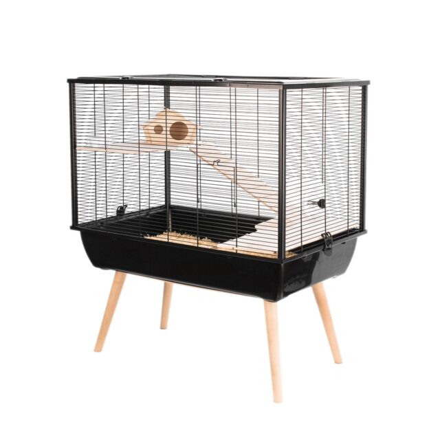 NEO SILTA SMALL RODENT CAGE - BLACK from ZOLUX