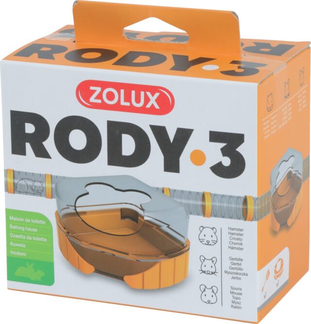 RODY.3 TOILET HOUSE BANANA - YELLOW from ZOLUX
