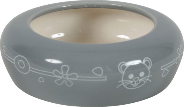 CERAMIC BOWL 100ML - GREY from ZOLUX