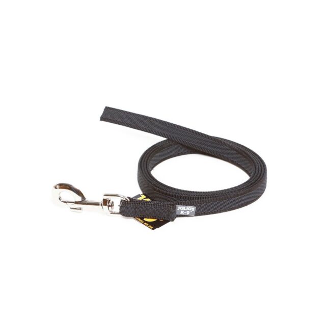 Color & Gray Without Handle Leash - Black-Gray / Width 2 cm & Length 1.2 m From  JULIUS-K9
