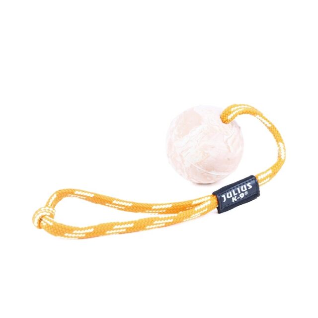 IDC Natural rubber ball with closeable string - Diameter 6 cm From  JULIUS-K9