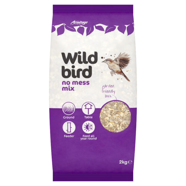 No Mess Seed Mix - 2 kg (New Packaging Same Formula) From  ARMITAGE