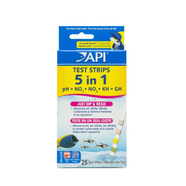 API 5-IN-1 Test Strips 25 Count From API