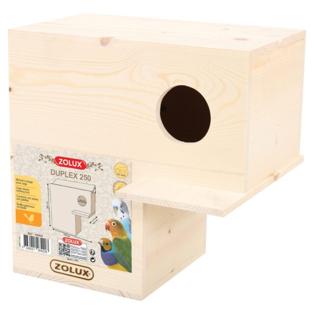 Bird Nesting Box - Duplex 250 from ZOLUX