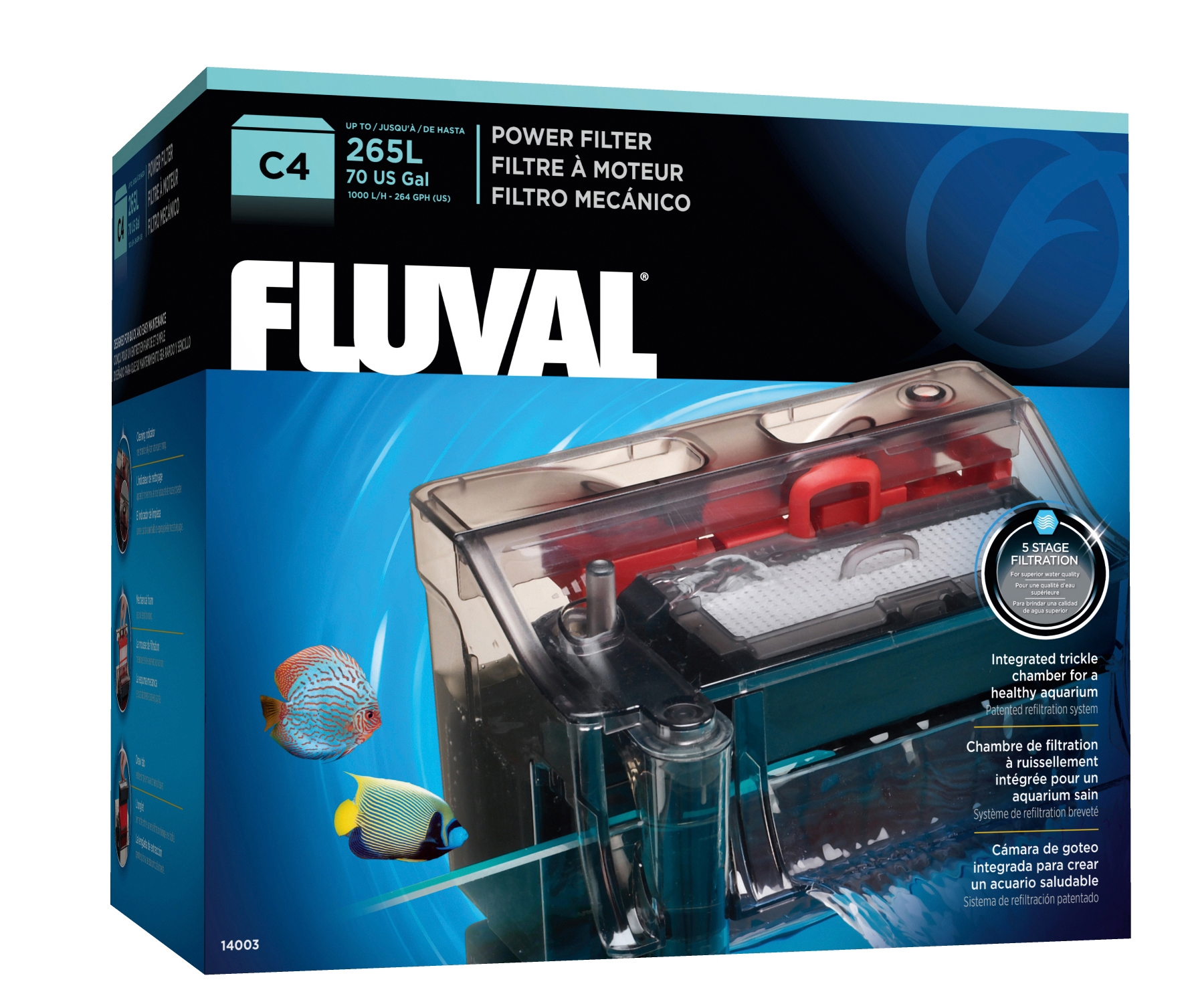 Fluval C4 Power Filter From FLUVAL 1 Fluval C4 Power Filter From FLUVAL