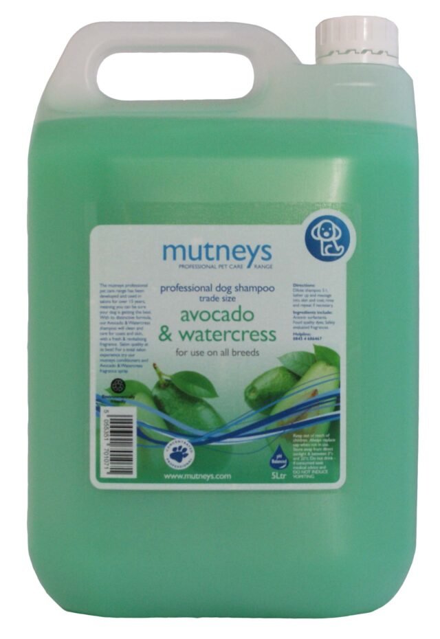 5Ltr Avocado Watercress Grooming Shampoo