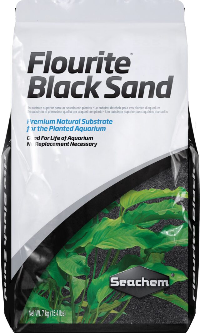 Flourite Black Sand 7 KG From SEACHEM