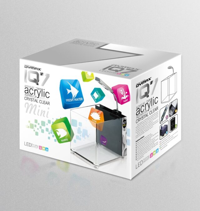 IQ7 Mini Acrylic Aquarium - Green From DYMAX