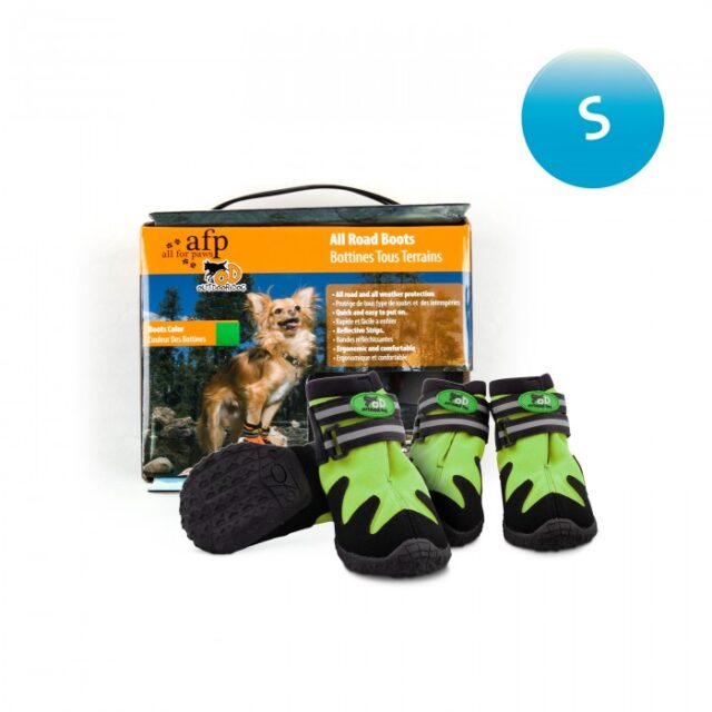 Outdoor Dog Shoes - Green / S From ALL FOR PAWS