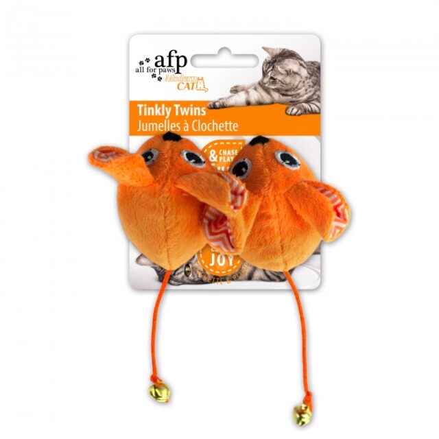Tinkly Twins - Orange From ALL FOR PAWS