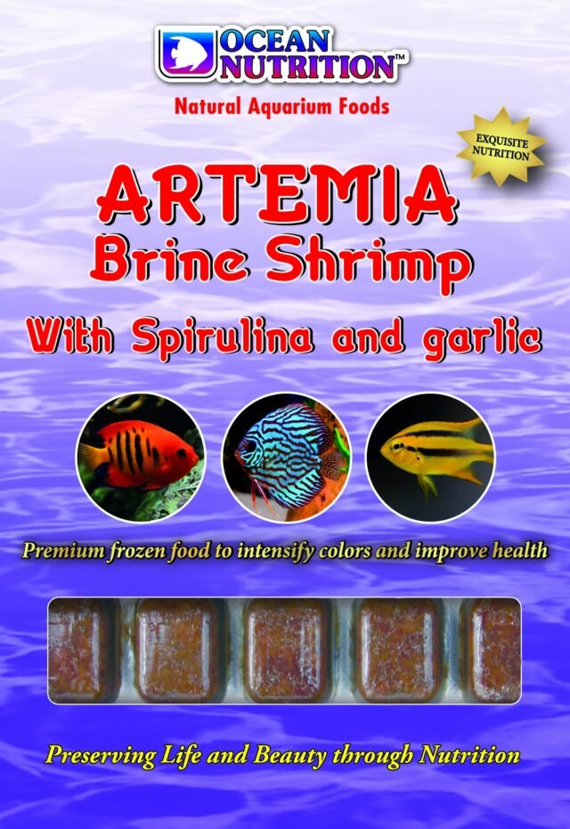 artemia with spirulina and garlic new