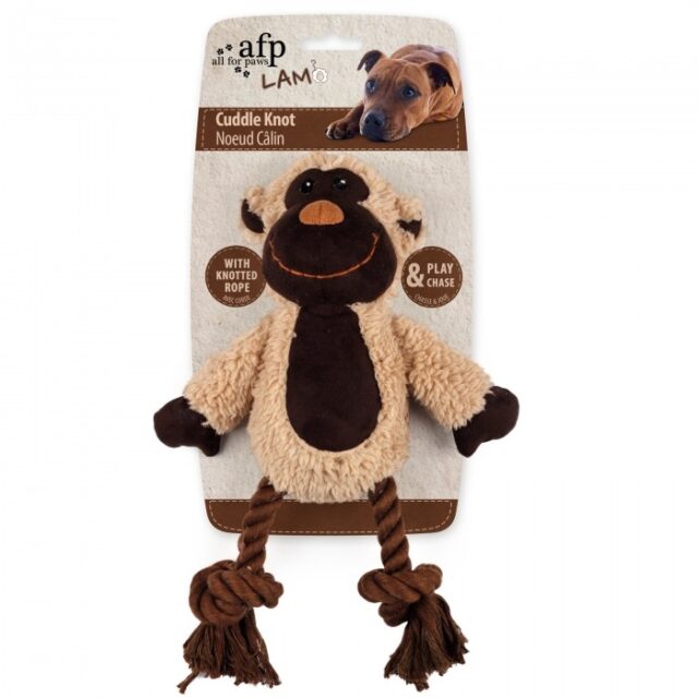 Lambswool Cuddle Knot - Monkey From ALL FOR PAWS