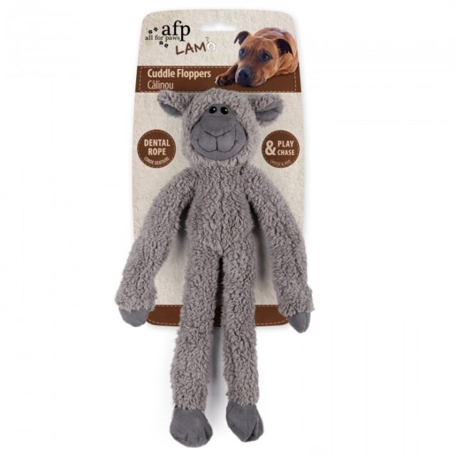 Lambswool Cuddle Ropey Flopper - Sheep From ALL FOR PAWS