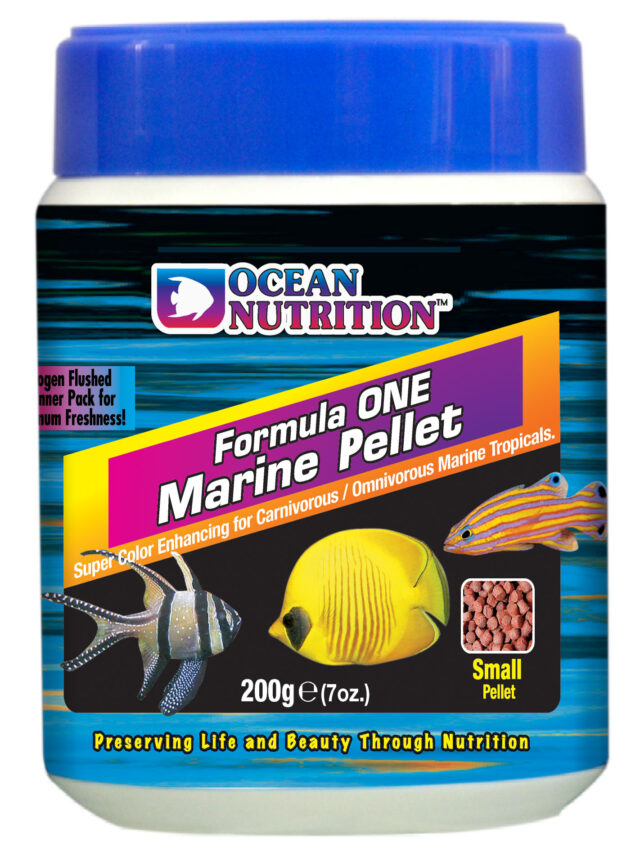 Marine Fish FoodFormula 1 Marine Pellet Small 200g From OCEAN NUTRITION