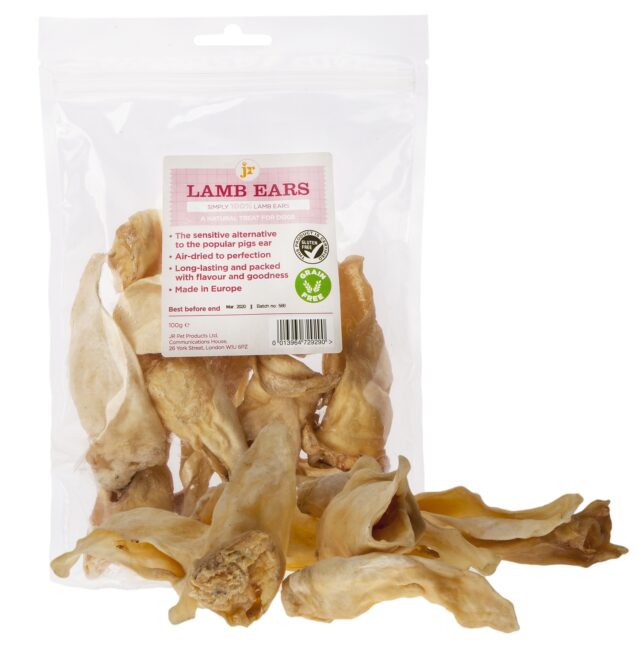 Lamb Ears 100g From  JR PET PRODUCTS