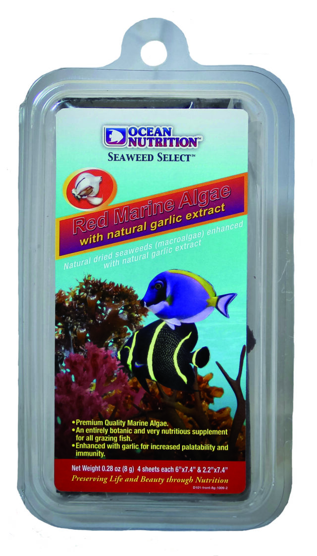 Marine Fish FoodRed Seaweed 8g From OCEAN NUTRITION