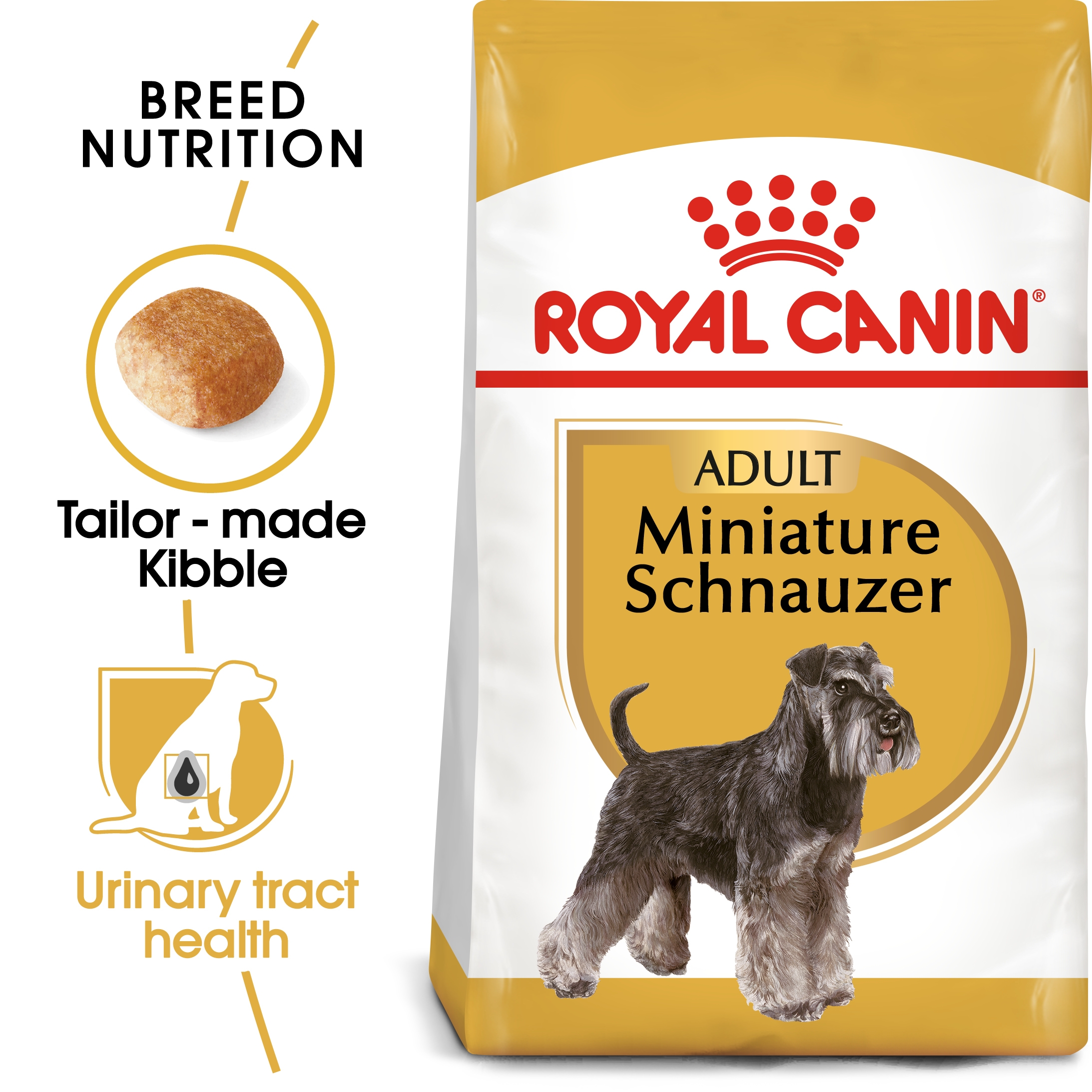 Breed Health Nutrition Miniature Schnauzer Adult 3 KG From ROYAL CANIN 1 Breed Health Nutrition Miniature Schnauzer Adult 3 KG From ROYAL CANIN