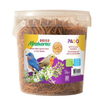 Pado Dried Mealworms 100g