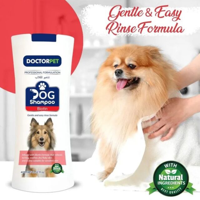Doctor Pet Biotin Dog Shampoo - 400 ml - Image 3
