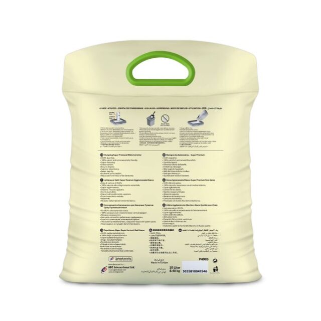Doctor Pet Clumping Natural White Bentonite Unscented Cat Litter - 10L - Image 2