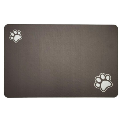 Absorbent Dog and Cat Feeding Mat With Waterproof Rubber Backing – Quick Dry, Anti-Slip, Leak-Proof, Pet Placemat For Food And Water Bowls