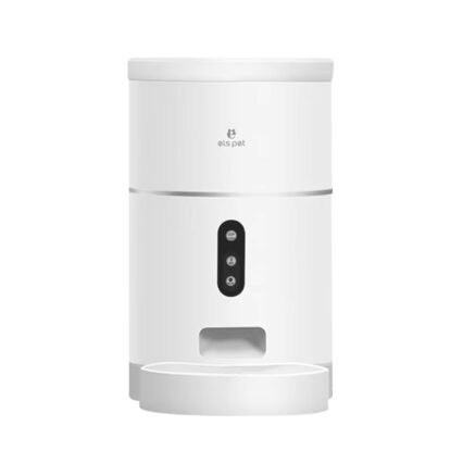 Automatic Pet Feeder, 4L Automatic Feeder With Camera Support Wifi, Dry Food Dispenser With Desiccant Bag, Portion Control Timer Cat and Dog Feeder (Wifi)
