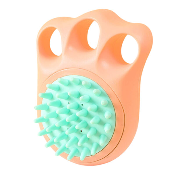 Bath Brush Pet Grooming Shampoo, Brush Silicone Pet Bath Brush, Pet Bath Brush, Pet Grooming Brush for Dog and Cat