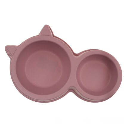 Dual Pet Feeding Station with Elevated Non-Slip Stand – Spill-Proof Double Bowls for Dogs & Cats