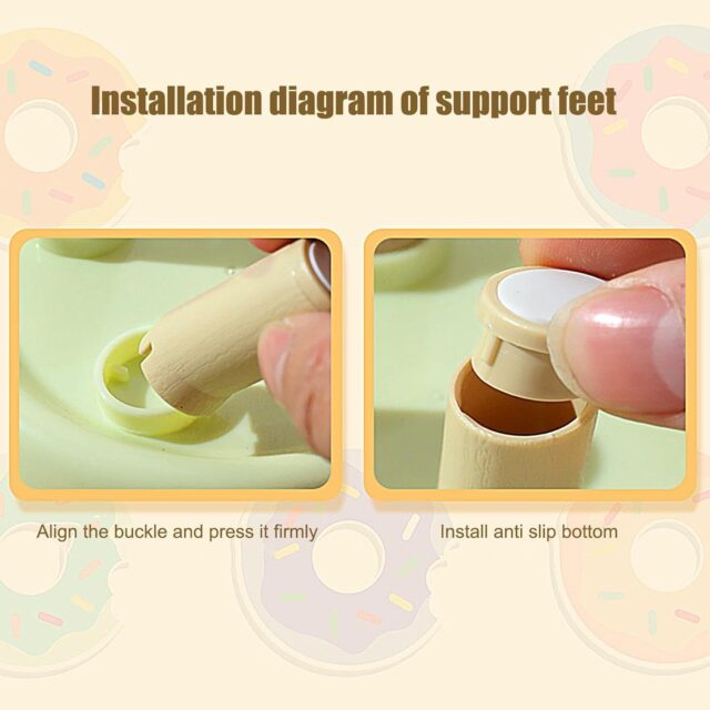 Elevated Pet Bowl for Food and Water, Non-Slip Cat Dish, Donut-Shaped Design, Eco-Friendly Material, Easy to Clean - Image 4
