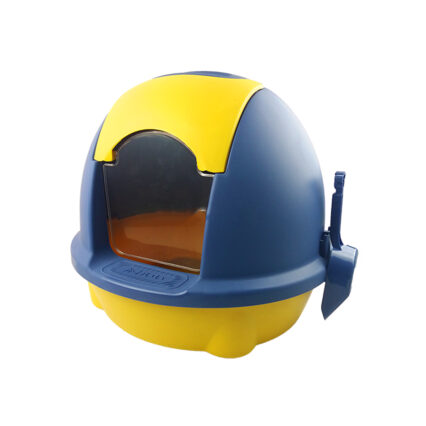 Enclosed Cat Litter Box Odor-proof And Anti-sand Cat Litter Toilet for Cats