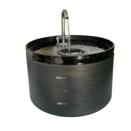 SleekJet Pet Water Fountain Modern Black Edition 2L