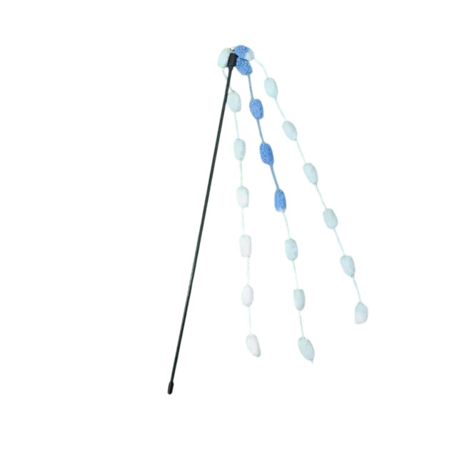 Plush Ball Cat Teaser Wand Toy for Cats - Image 3