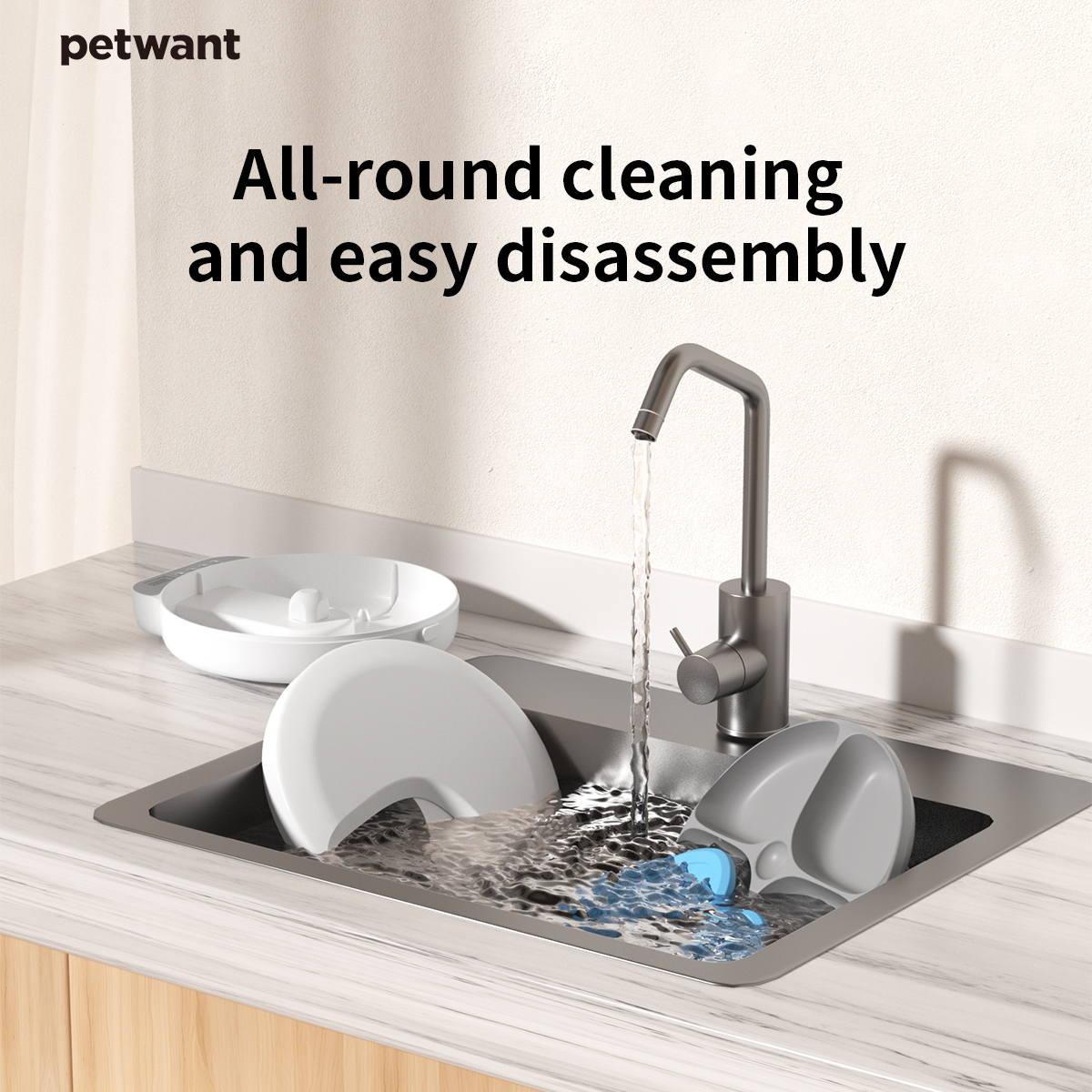 New Series Automatic Pet Cat Bowls Feeders 4 Meals Cordless Auto Small Animal Food Dispenser with Two Ice Packs 5 New Series Automatic Pet Cat Bowls Feeders 4 Meals Cordless Auto Small Animal Food Dispenser with Two Ice Packs - Image 5